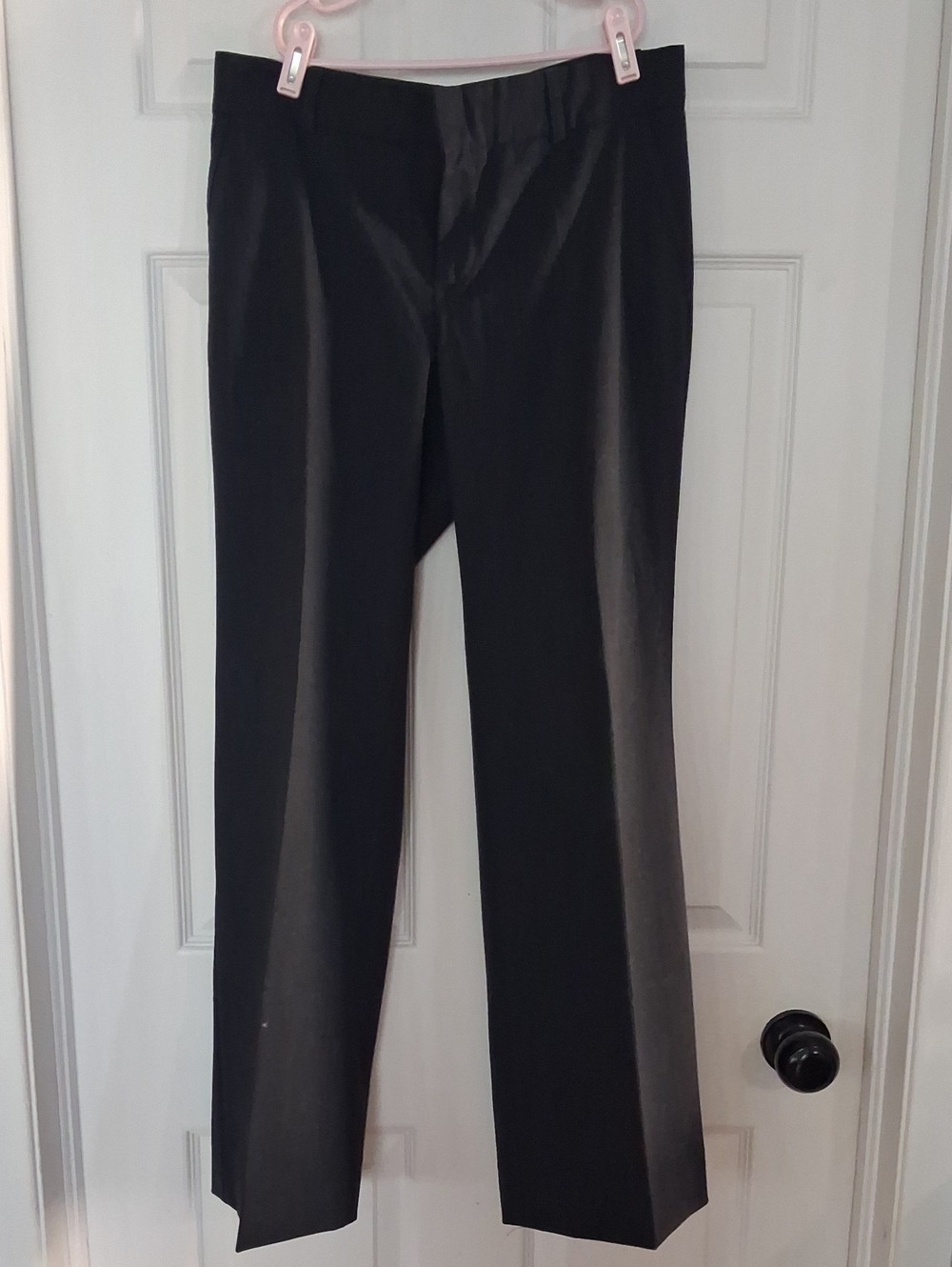Mexx Black Tailored Straight-Leg Dress Pants